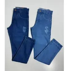 1/Calças jeans Masculina infantil Menino Brim e Jeans Social Skinny 8 ao 16 ANOS