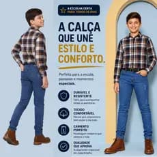 1-Jeans and Denim Trousers for Children and Youth Boys, Comfort, Style and High Durability