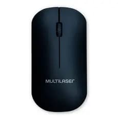 Mouse Sem Fio Multilaser MO307 2.4GHz 1200DPI USB Wireless para Notebook PC Ergonômico