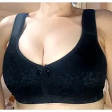 Soutien Plus size com Renda de Poliamida e alça acolchoada