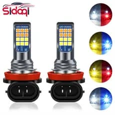 1 Peça 24LED Lâmpada De Neblina H11 Para Carro LED H3 H7 H8 Super Brilhante Luz 9006