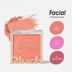 Blush Sedoso De Cor Única , Natural Edificável Para Bochechas , Rouge Facial Suave E Leve Pigmentado Verdadeira Iluminar
