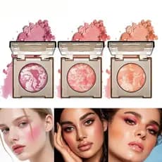 Blush Natural Para Tez Brilhante , Bochechas Edificáveis De Longa Duração