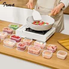 Caixa de Armazenamento Mini Refrigerada para Alimentos na Cozinha