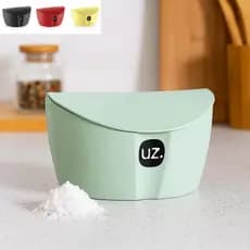 Saleiro UZ - Saleiro De Bancada Moderno e Compacto Para Cozinha - Saleiro Minimalista UZ Envio Full