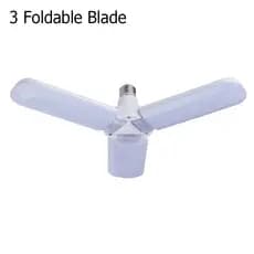 Luminária LED Lampada  Multifuncional 3 Petalas 18w Dobrável