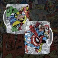 Caneca de Ceramica 325ML da Marvel
