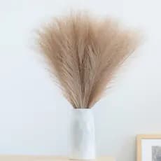 10 Pçs Buquê De Grama Artificial Pampas Para Casa Decoração De Casamento Festa Do Quarto DIY Flor Vaso De Parede Falso P