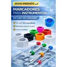 100 Marcador de Instrumento Intrumentais  Sextavado