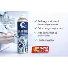 Óleo Lubrificante Odontológico Alta e Baixa Rotação 300 ML