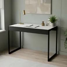 Escrivaninha Home Office 90cm Artelle Industrial Moderna Compacta Resistente Escritório -  LH Móveis
