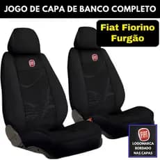 Capa Para Banco Tecido Groso Original Fiat Fiorino Furgão 1990 À 2024 Universal