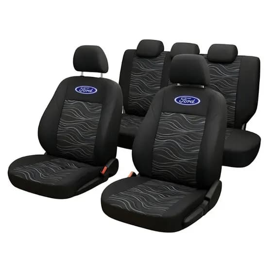 Capa de Banco Automotiva Ford Impermeável Acolchoada em Tecido Grosso – Proteção Universal para Todos os Veículos Ford