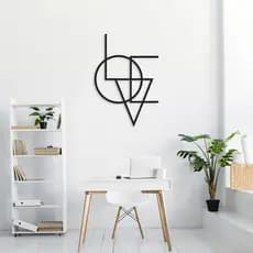 Quadro Decorativo LOVE em MDF Preto – Corte a Laser com Alta Precisão