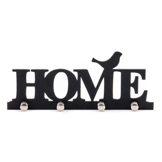 Porta chaves home com pássaro decorativo