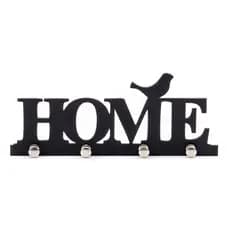 Porta chaves home com pássaro decorativo