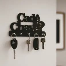 Porta Chaves em Mdf Cade a Chave