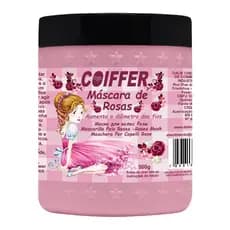 Máscara Química Das Rosas Coiffer 500g Aumenta Diâmetro Fios