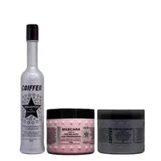 Kit Pós Progressiva e Pós Selante Coiffer Efeito Liso Por Mais Tempo