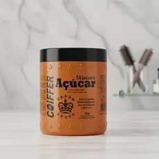 Máscara de Açúcar Coiffer 500g Cabelos Elásticos e Quebradiços