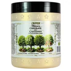 Máscara Chocolate Castanha do Pará e da Índia Coiffer 500g