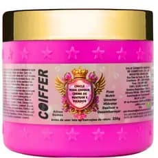 Creme de Pentear e Fixador Chicle Pink Chique Coiffer 350g