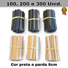 Mini lixa de unha descartável preto e pardo – kit 100, 200 ou 300 unidades – manicure profissional