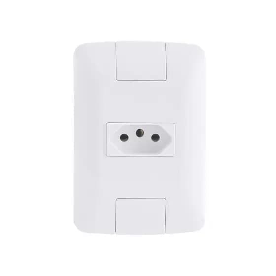 Conjunto Tomada Elétrica 4x2 2P+T 20A 250V Tramontina Aria