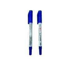 CANETA PERMANENTE CD 10 UNIDADES VIDROS VINIL PONTA DUPLATWIN MARKER SW-128-A