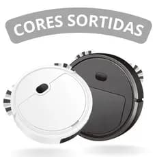 Robô Varredora Aspirador De Pó 1200PA Automática 3 Em 1 Limpeza Doméstica Robótico Inteligente E Silencioso