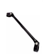Barra Travessa Barrinha De Guidão Moto Bike 230mm Preto P/Reforçar Guidão