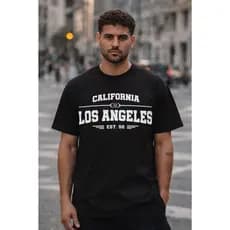 Camiseta masculino Los Angeles California