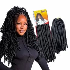 Cabelo Cacheado Nina Softex Crochet Braid African Beauty Original African Beauty