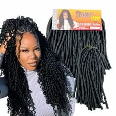 Cabelo Nina Softex African Beauty Pacotão Crochet 360gr 5x1 Lançamento