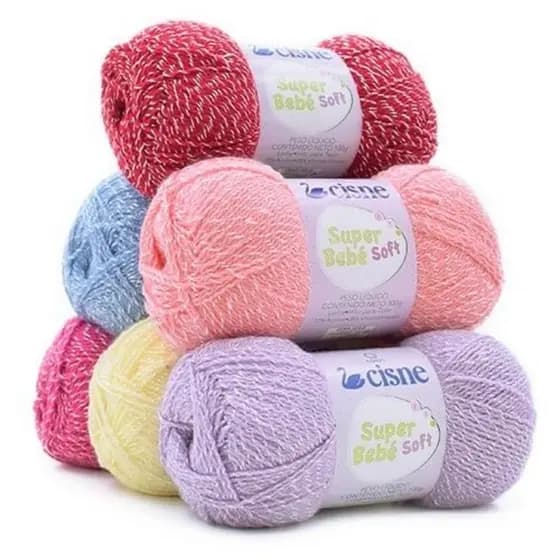 fio lã Super baby Soft