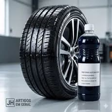 Pretinho Automotivo Rodobrilho Gel Para Pneus 1 Litro AutoBrilho Cera Para Pneus