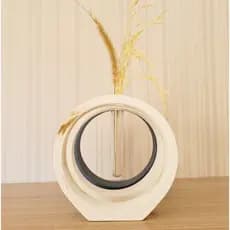 Vaso Slim de Cimento | Artesanal | Decoração Minimalista
