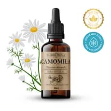 Óleo Vegetal de Camomila 30ml 100% puro | Calmante, Clareador Natural, Hidratação e Brilho