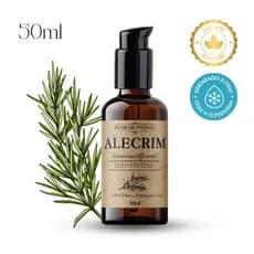 Óleo Vegetal de Alecrim 50ml 100% puro | Crescimento e Fortalecimento Capilar