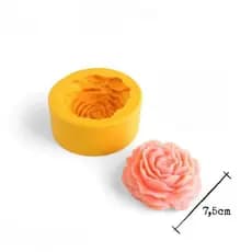 Kit 4 Moldes de silicone Sabonete/Velas Flores
