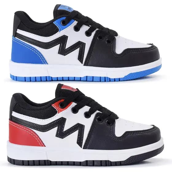 Kit Tênis Infantil Masculino Casual Nippos Cano Baixo High Escolar