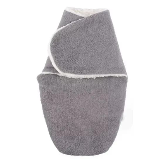 Coeiro Saco de dormir para Bebês enroladinho dupla face soft e sherpa.