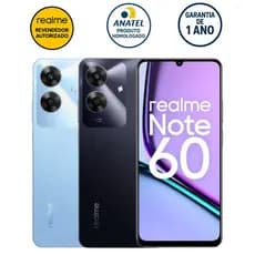Celular Smartphone Realme Note 60 256/4GB 128GB/4GB 64/3GB 4G Original Lacrado Versão Global