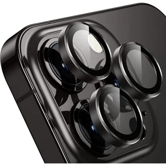 Kit Película Câmera Lente para iPhone 15 / 15 Plus / 15 Pro / 15 Pro Max (Escolha seu modelo)