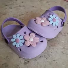 Sandálias L1 para criança verão, com estampa de flores, macios e confortáveis, para piscina, praia e casa R