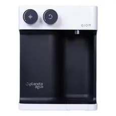 Purificador Água Gelada E Natural  Planeta Água modelo GIOM Branco/preto 127v