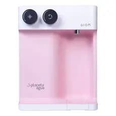 Purificador Água Alcalina Giom Ph 8,5 Idela Para Saude Branco E Rosa 127v
