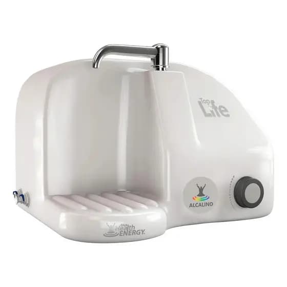 Filtro De Água Alcalina Top Life Bluehe Água Natural Branco 127/220v