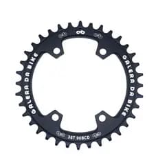 Coroa Única  Narrow Wide Single MTB Bcd 96 mm 32d 34d 36d 38d