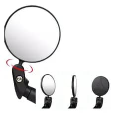Kit Com 2 Espelho Retrovisor Bike Para Guidão Giratório 360